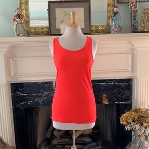 Neon Orange Danskin Now tank top